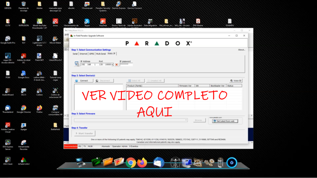 VIDEO COMPLETO ACTUALIZACION IP150